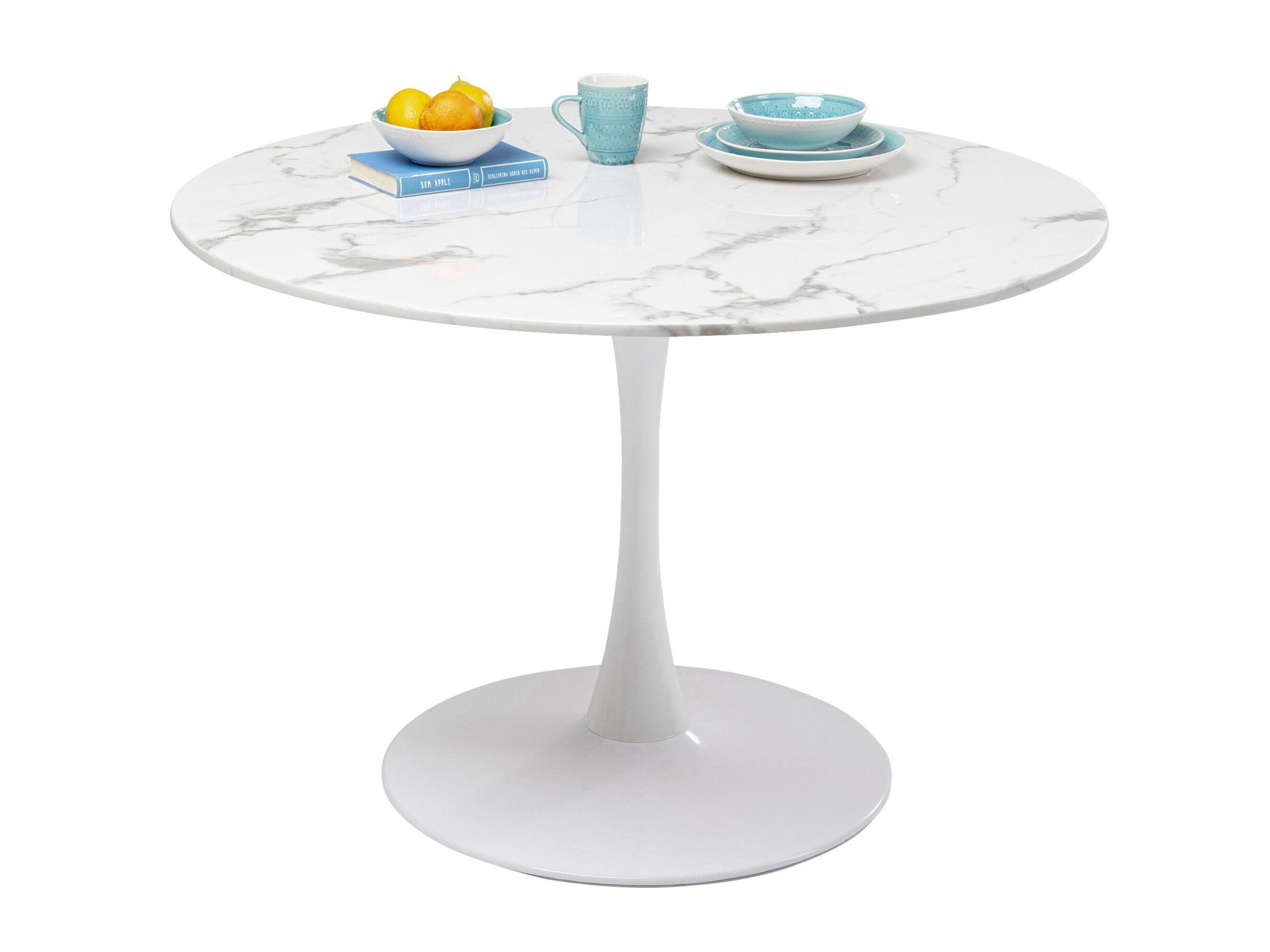 Круглый мраморный обеденный стол KARE Design VENETO ARCH-00102897 - Вид №1