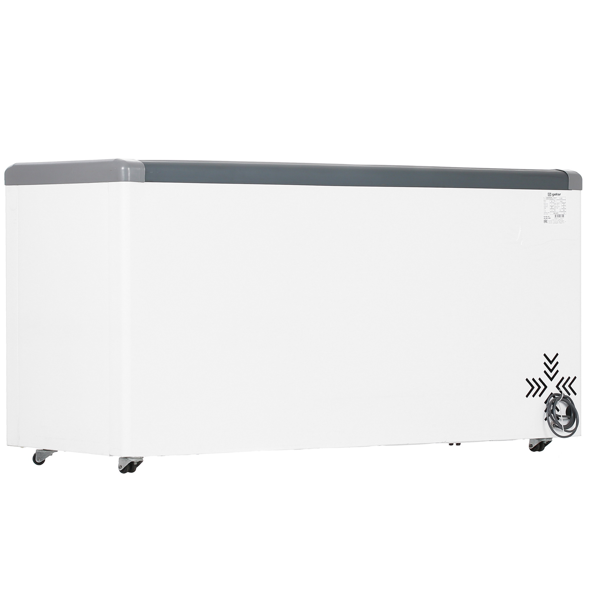 1229584 Морозильный ларь Frostor Gellar FG 600 C белый, серый STDN-0132840 - Вид №3