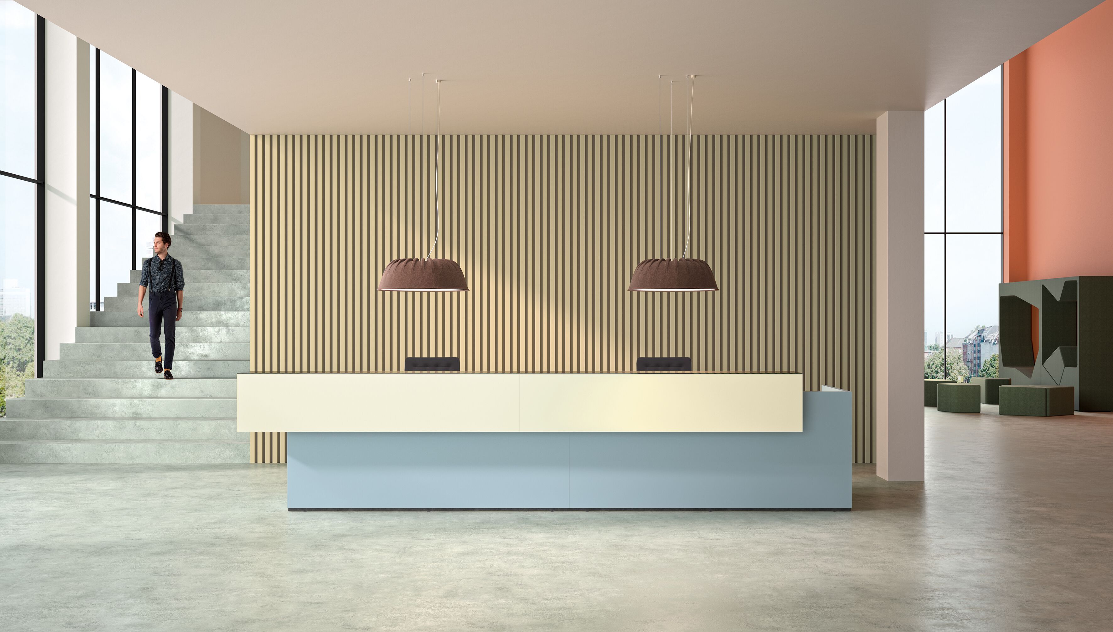 Модульная стойка регистрации werner works basic C ARCH-00106129 - Вид №3