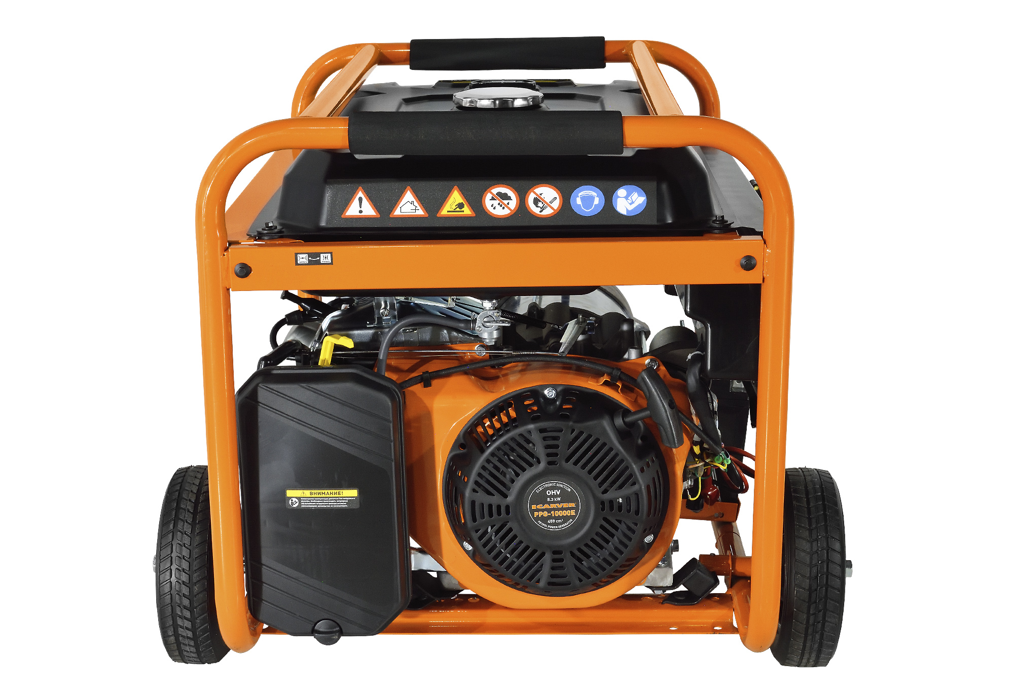 Электрогенератор   бензиновый Carver PPG-10000Е 9100270 STDN-0132082 - Вид №3