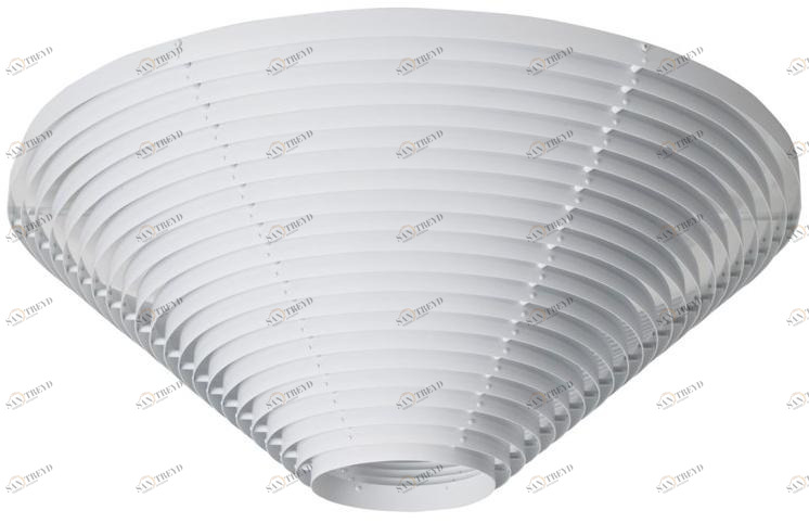 Artek Люминесцентная потолочная лампа из стали sun-id-1498570