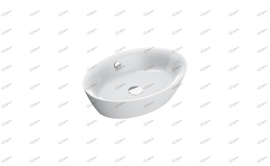 160APVL00 Накладная раковина на столешницу  овальная CERAMICA CATALANO Velis