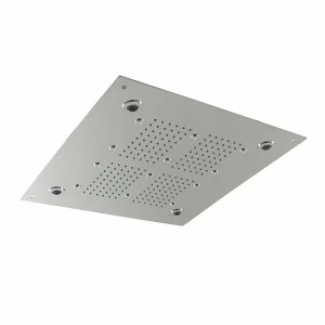 ВРЕМЕНА. Распылитель, встраиваемый в потолок, 42 см. Функции воды: дождь и небулайзер. Дополнительные возможности: цветотерапия и ароматерапия. Он включает в себя сенсорную панель Seasons и ароматические пакеты kenzo, energy и relax. Защита IP 66. Напряже