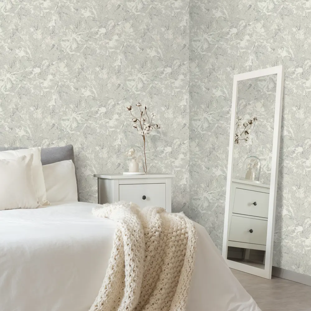 Обои флизелиновые Paleo серые 1.06 м DI5034-11 DIAMOND STLM-2044947 - Вид №3