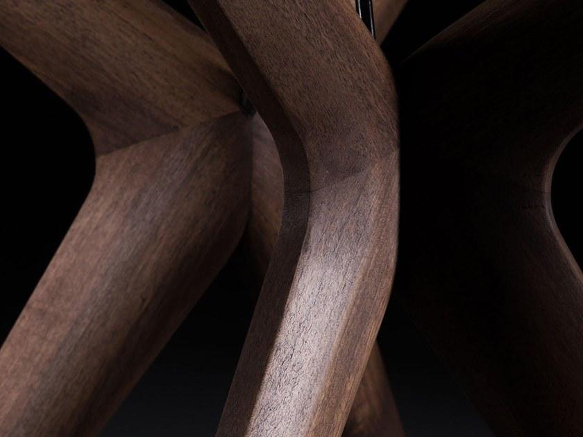 Artisan Круглый деревянный стол Lakri Rtlaxxyy  - Вид №4