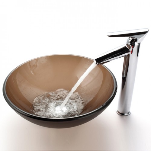 GV-103FR Накладная раковина на столешницу  прямоугольная Krausru  - Вид №9