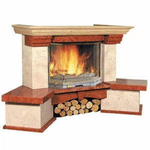 Каминная облицовка Bella Italia BERGAMO угловая