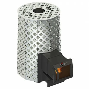 Печь для бани GRILL'D Violet Steel Romb Long PRO с закрытой каменкой