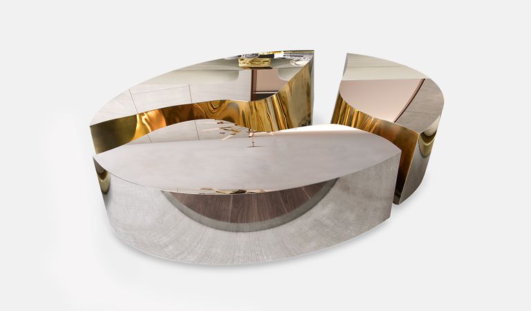 0-278 Овальный центральный стол Lapiaz Boca Do Lobo  - Вид №29