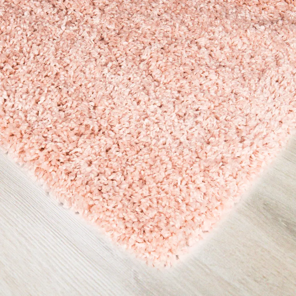 Ковер полипропилен Шагги Тренд L001 60x110 см цвет розовый MERINOS STLM-2006306 - Вид №1