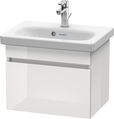 DS630303131 Тумбочка подвесная компакт DuraStyle #DS6303 500 x 368 мм Сосна серебристая, декор Duravit - Вид №2