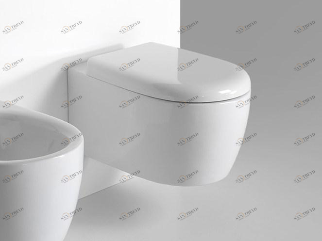 Подвесной унитаз настенный Белый BLEU PROVENCE Twiggy Италия sun-id-1383021