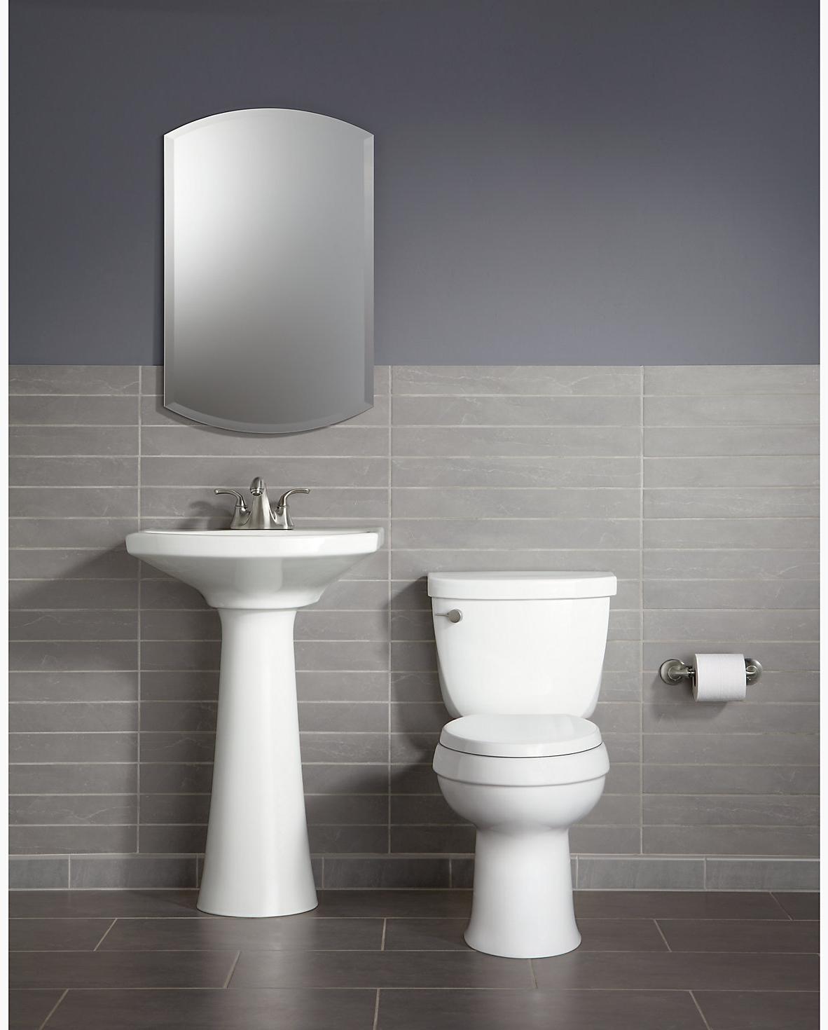 KOHLER Сиденье для унитаза Reveal Quiet-Close  с круглой передней частью K-4009-95  - Вид №4