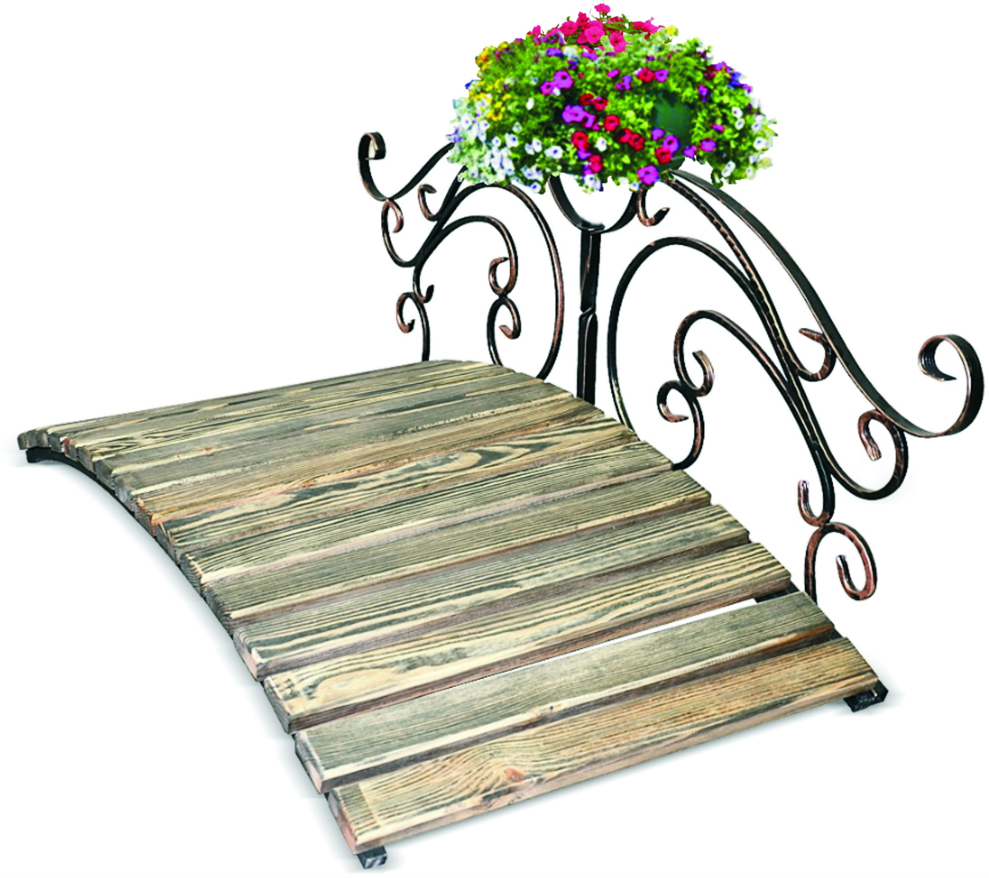 AV201-VO.M АВИНЬОН, мостик декоративный с кашпо вертикального озеленения LAB.Space  - Вид №1