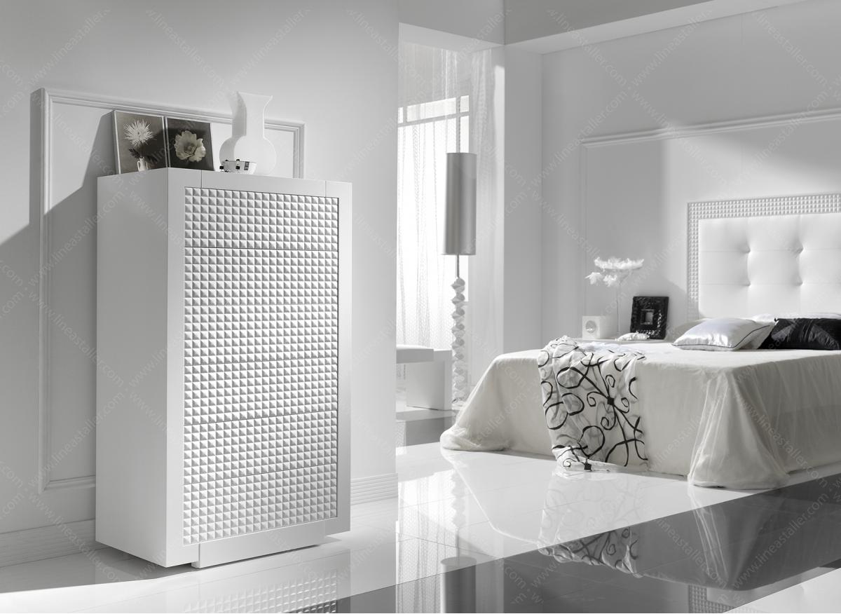 002877 Комод Diamond с 6 ящиками Lineas Taller Diamante Santreyd