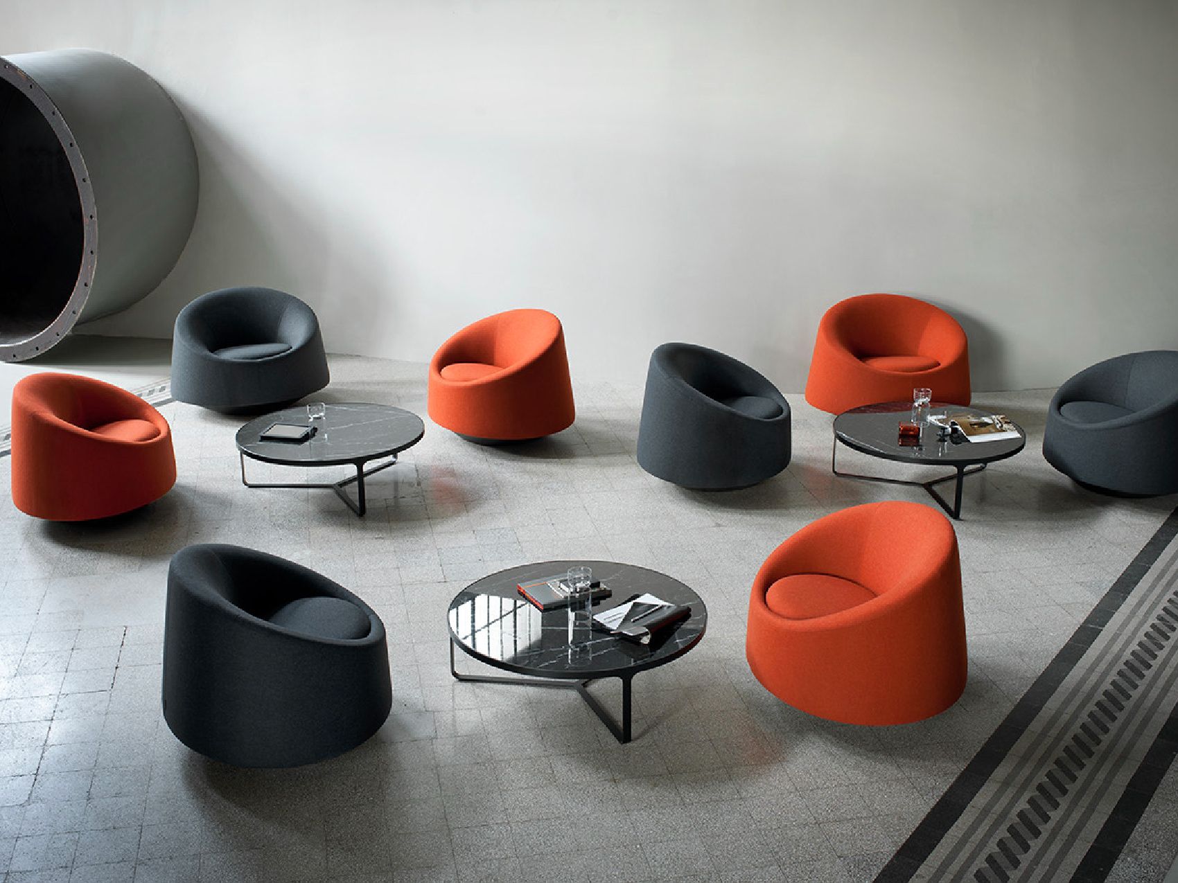 Тканевое кресло Tacchini ARCH-00044202 - Вид №1