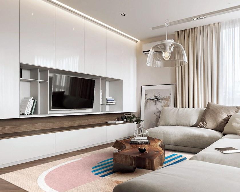 Tapis Rouge Прямоугольный коврик ручной работы Abstraction Tr1306 - Вид №1