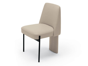 Кожаный мягкий стул