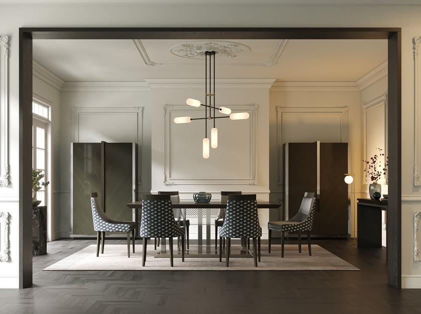 Stylish Club Буфет из лакированной древесины с распашными дверцами Empire Scf.e14 - Вид №4