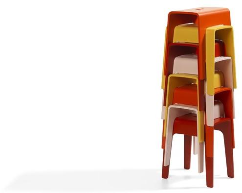 Blå Station Штабелируемый деревянный табурет Bimbo Bla Station sun-id-1459111 - Вид №8