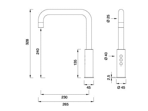 Диспенсер для питьевой воды / кухонный кран CEADESIGN ECO-DRINKING TAP WATER ARCH-00023531 - Вид №2