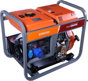 Электрогенератор  дизельный  Кратон DG-6500E 9126398