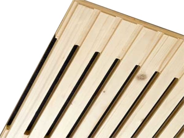 Звукопоглощающая деревянная акустическая панель La Legnami SUZANA ARCH-00018421