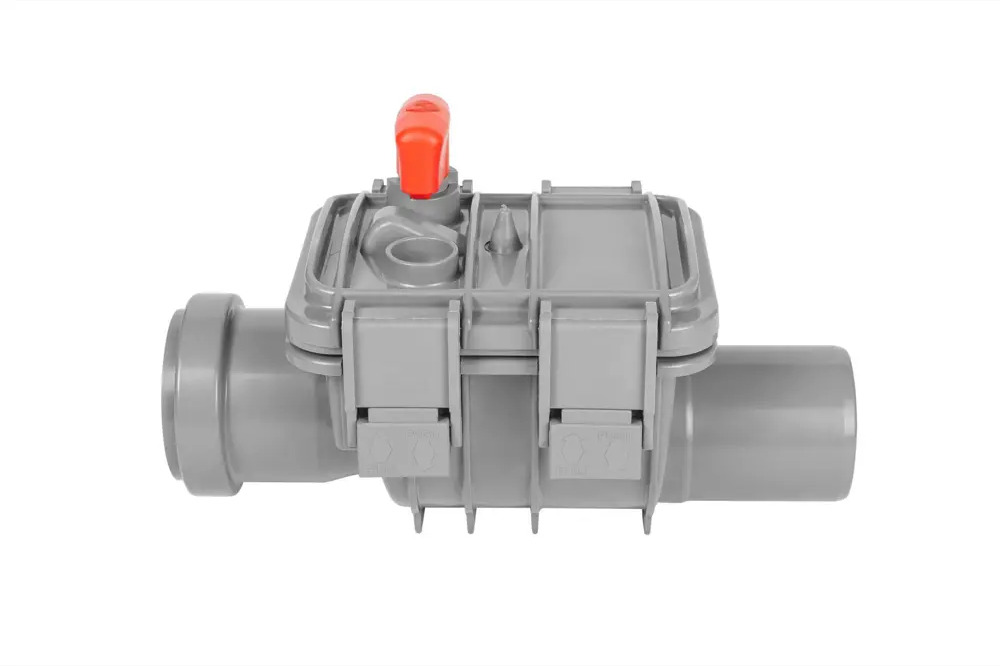 Обратный клапан Политрон 50 мм для защиты от затопления 82989916