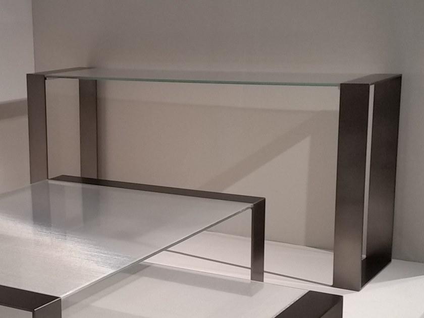 F.lli Orsenigo Прямоугольная консоль из стали и стекла Ring sun-id-1375367 - Вид №3