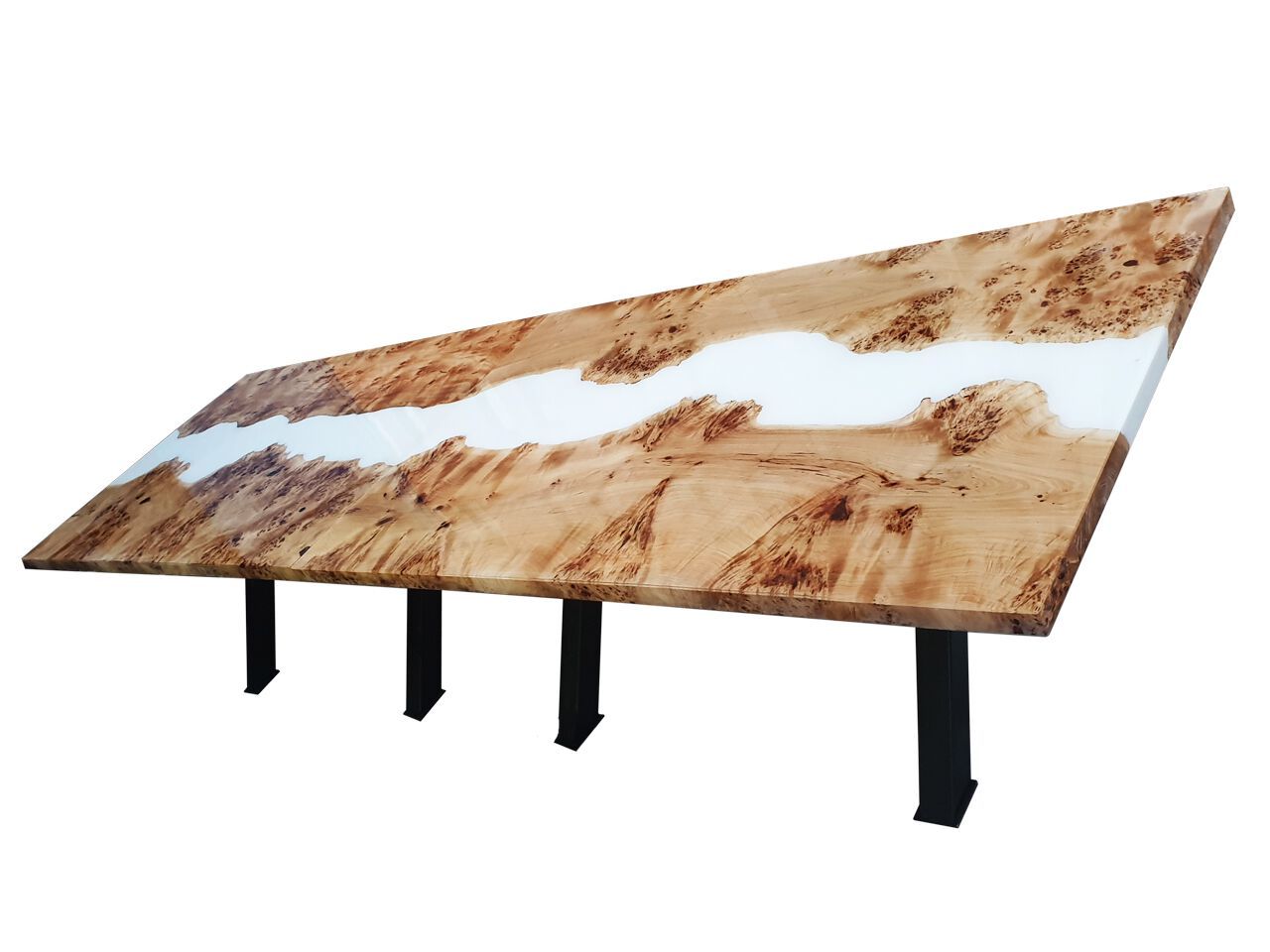Прямоугольный стол из смолы и шиповника Legnor LEG2408739 ARCH-00010131 - Вид №3