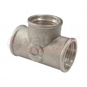 VF.130.N.012 Valfex Тройник с никелевым покрытием (внутр.-внутр.-внутр.)