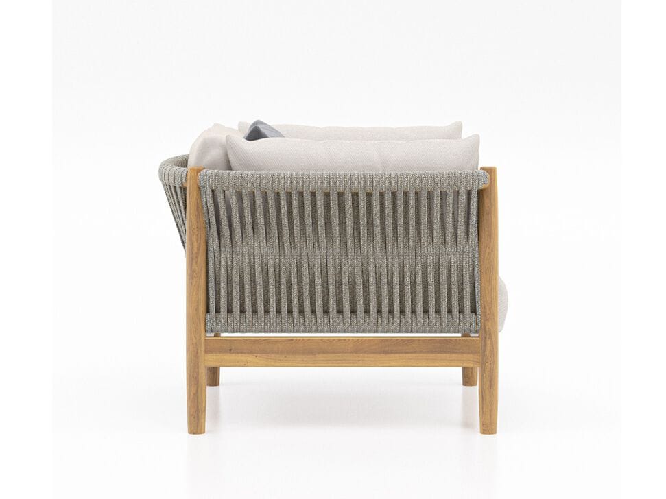 Садовое кресло из тикового дерева с подлокотниками Walters Georgica ARCH-00121687 - Вид №2