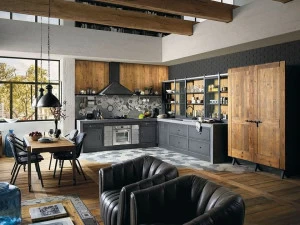 Marchi Cucine Модульная кухня из массива дерева Brera 76