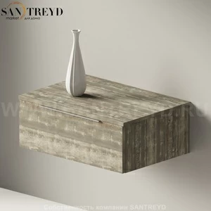 Flaminia BOX Настенная тумба 70 см с 1 ящиком BX297.WE