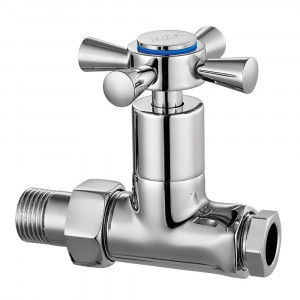 402120005  Угловой радиаторный клапан Quadrille G 1/2 ''