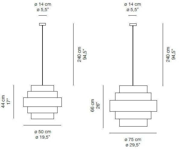 Quadrifoglio Подвесной светильник из ткани Sun sun-id-1399732 - Вид №2