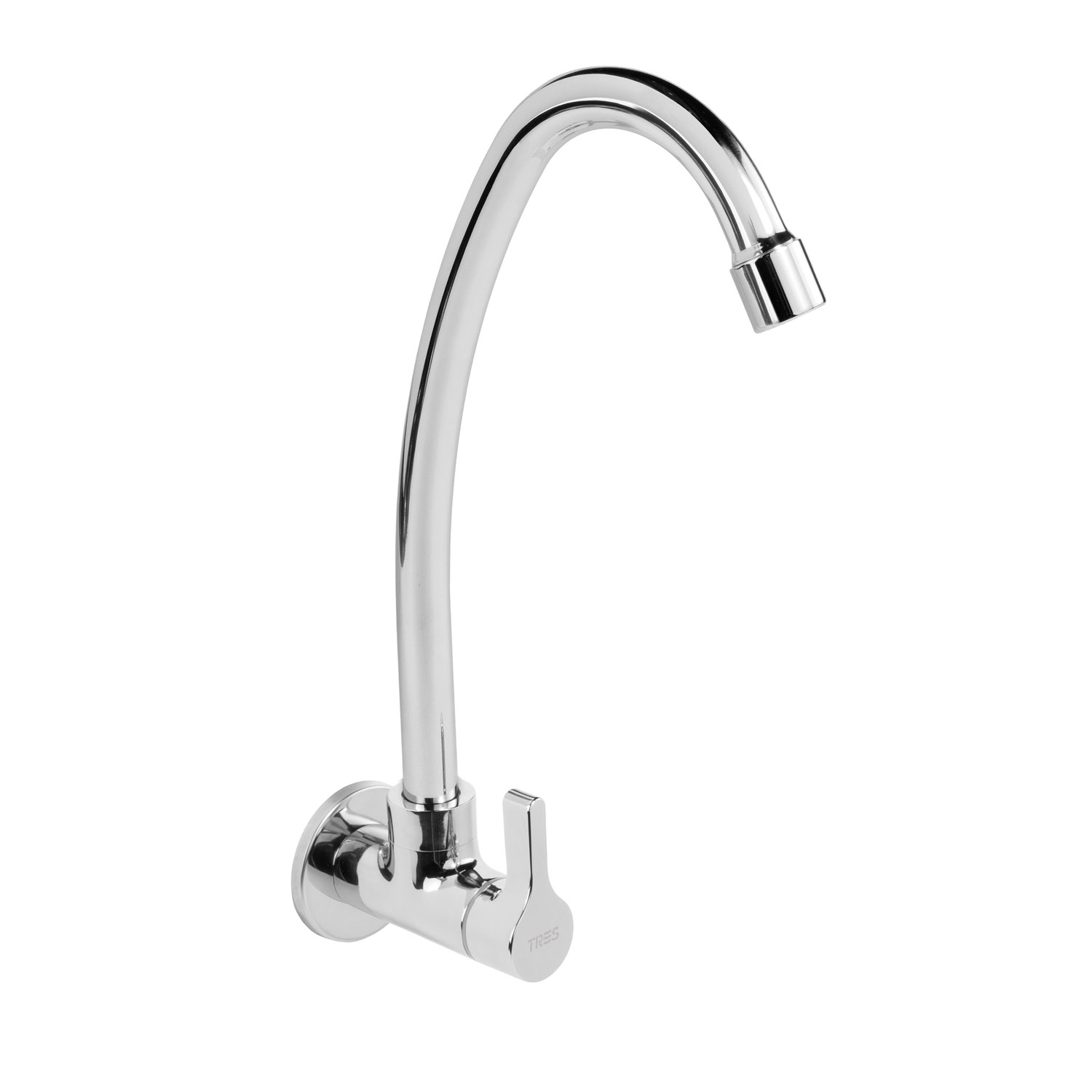 Базовый настенный водопроводный кран на 1 воду для офиса или прачечной-21550601 TRES Base