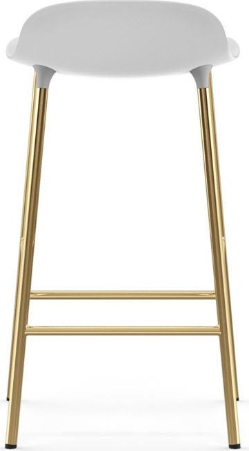 1400924 Barstool 65 cm Латунь Белый Normann Copenhagen Form - Вид №3