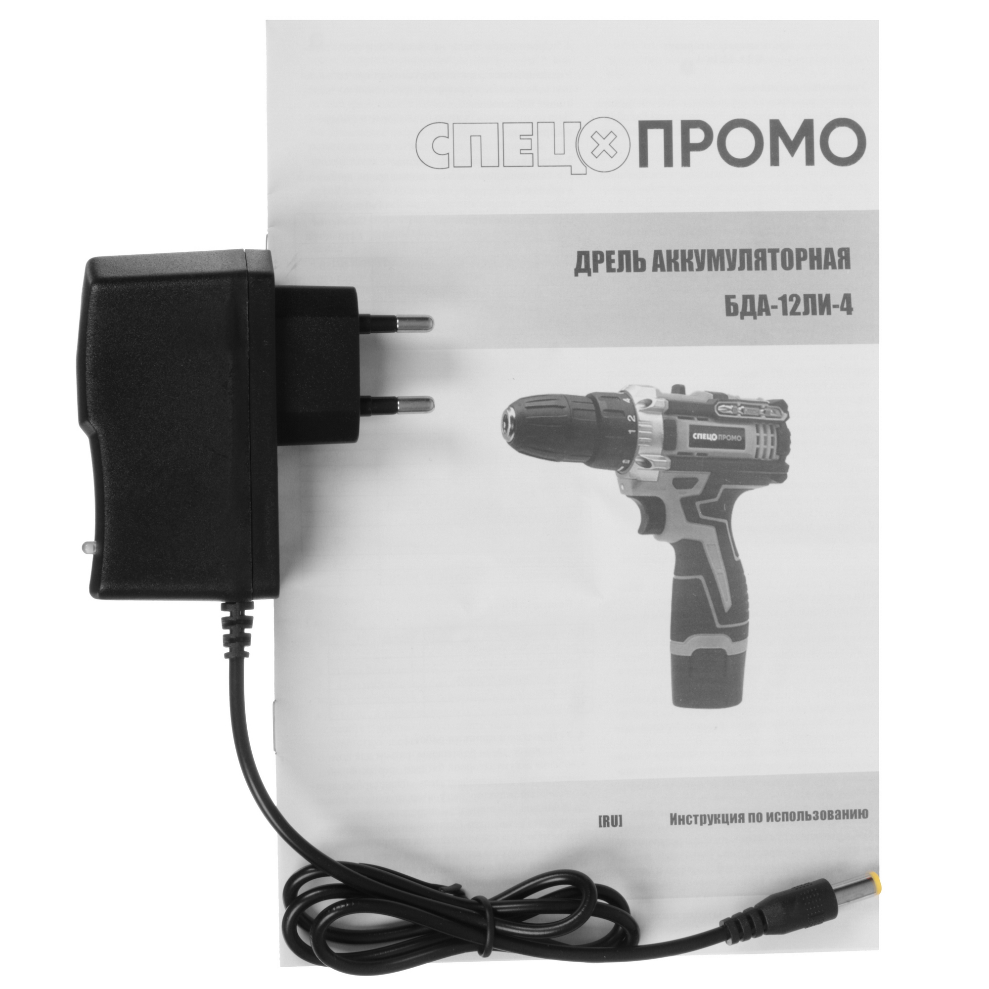 Дрель-шуруповерт Спец ПРОМО БДА-12Ли-4 5087391 STDN-0141502 - Вид №7