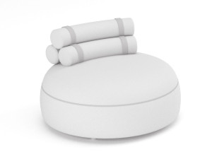 Тканевое садовое кресло