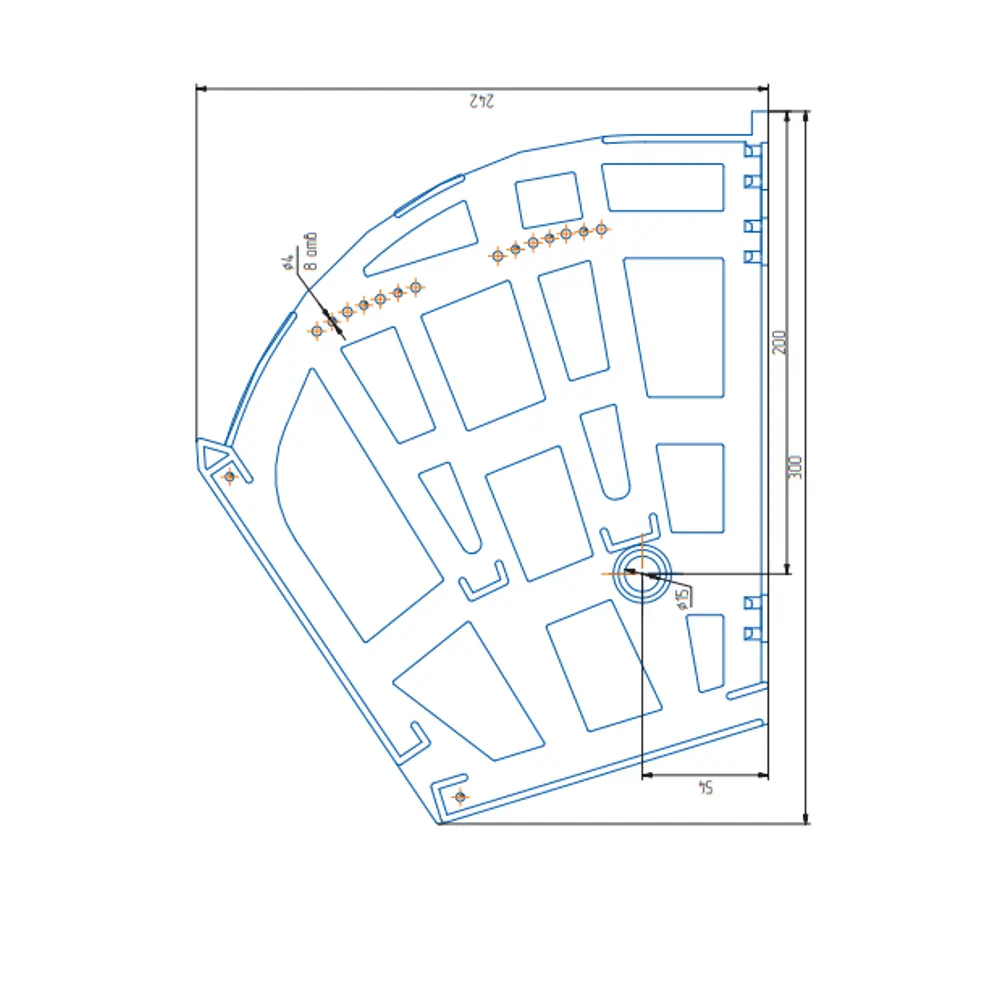 Механизм для обувниц Левша 3 секции, пластик, цвет белый STLM-2125850 - Вид №2