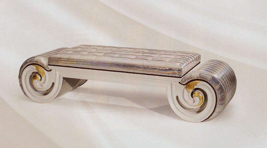 Банкетка BOUCLE FRANCESCO MOLON S550 