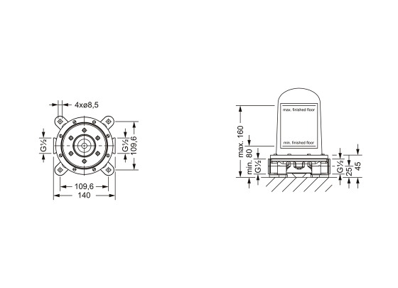 Монтажный блок JOERGER Turn 649.10.970.000 - Вид №1