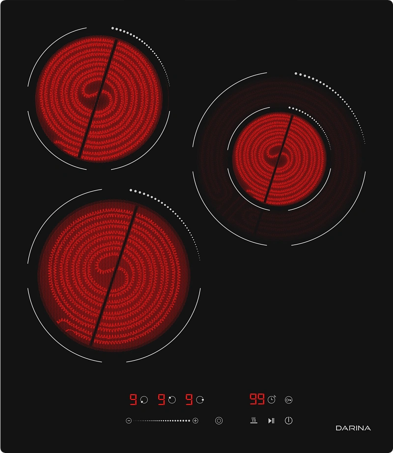 9114658 Электрическая варочная поверхность Darina 6Р Е3324 B STDN-0071411 - Вид №4