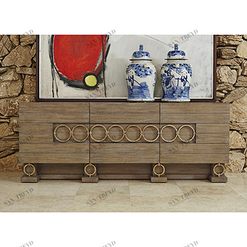 Шкафы 07205-820-001 Ring Multi-Use Cabinet -Driftwood Ambella 