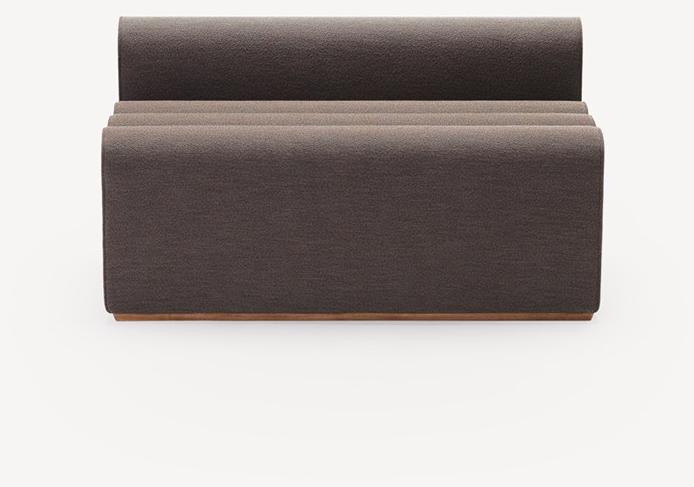 Zilio A&C Модульная тканевая скамья со спинкой Arkad sun-id-1465943 - Вид №2