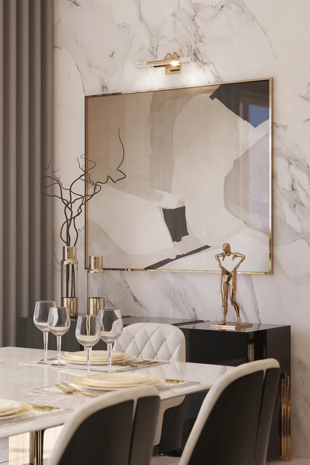 Технический настенный светильник LUXXU Waterfall 195 - Вид №4