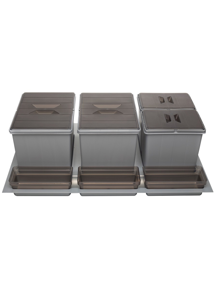 Система сортировки мусора Omega 800/36 Metallic Grey NAVAKO 10112