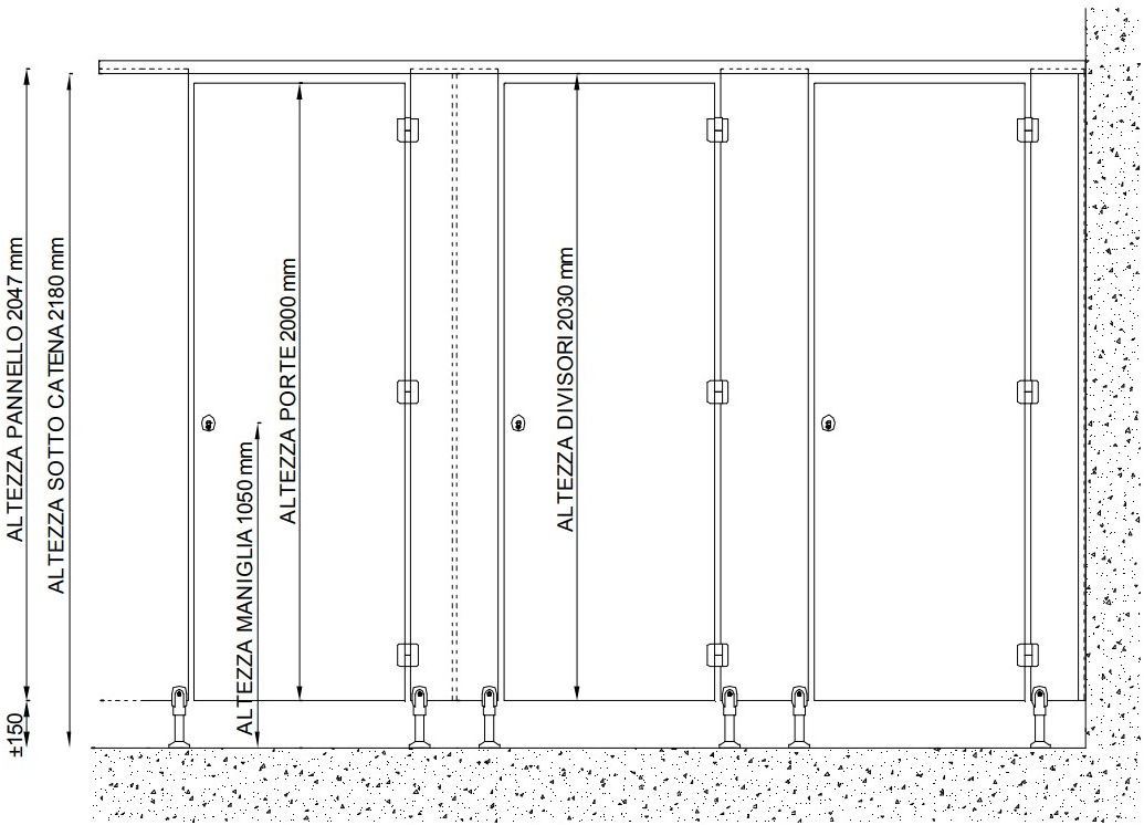 GES Group Перегородка для ванных комнат sun-id-1485224 - Вид №3