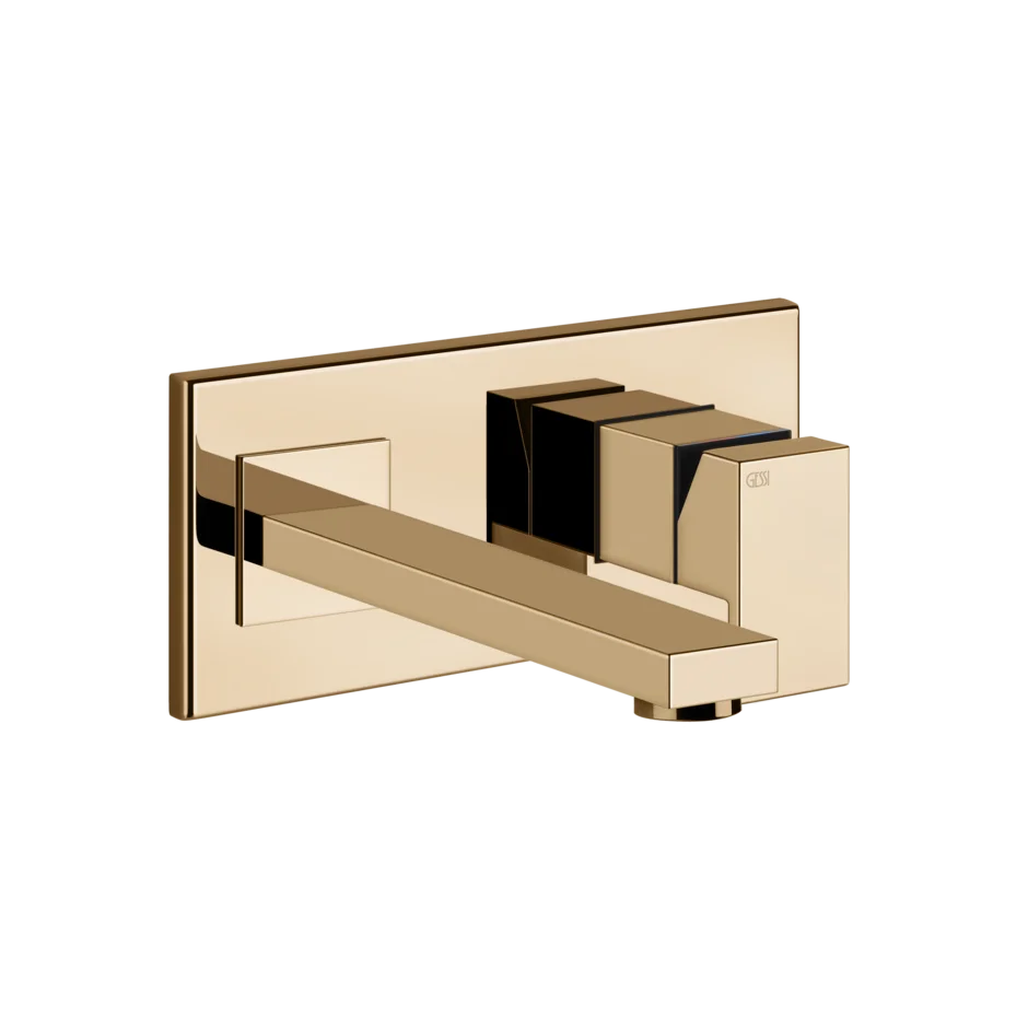 Смеситель для умывальника 44836 735 Gessi Rettangolo ТЕПЛАЯ БРОНЗА PVD 44836735